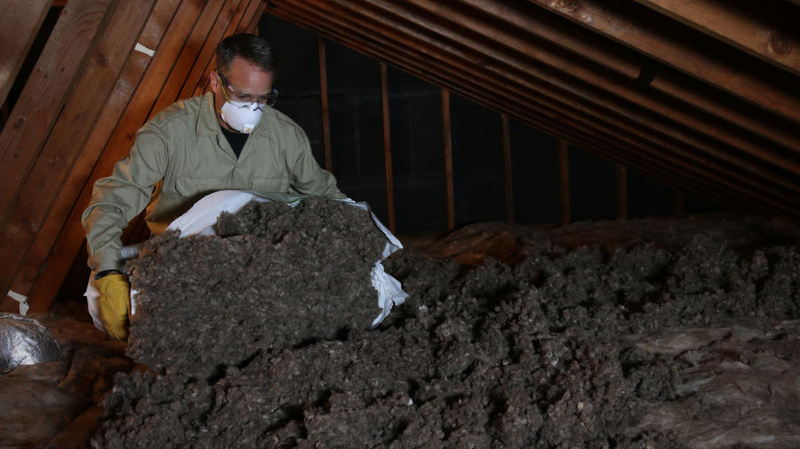 Shake & Rake Fiberglass Attic Insulation Knauf Insulation